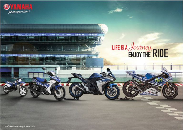 TRẢI NGHIỆM “HÀNH TRÌNH” CÙNG YAMAHA TẠI TRIỂN LÃM MOTOR- XE MÁY VIỆT NAM 2016