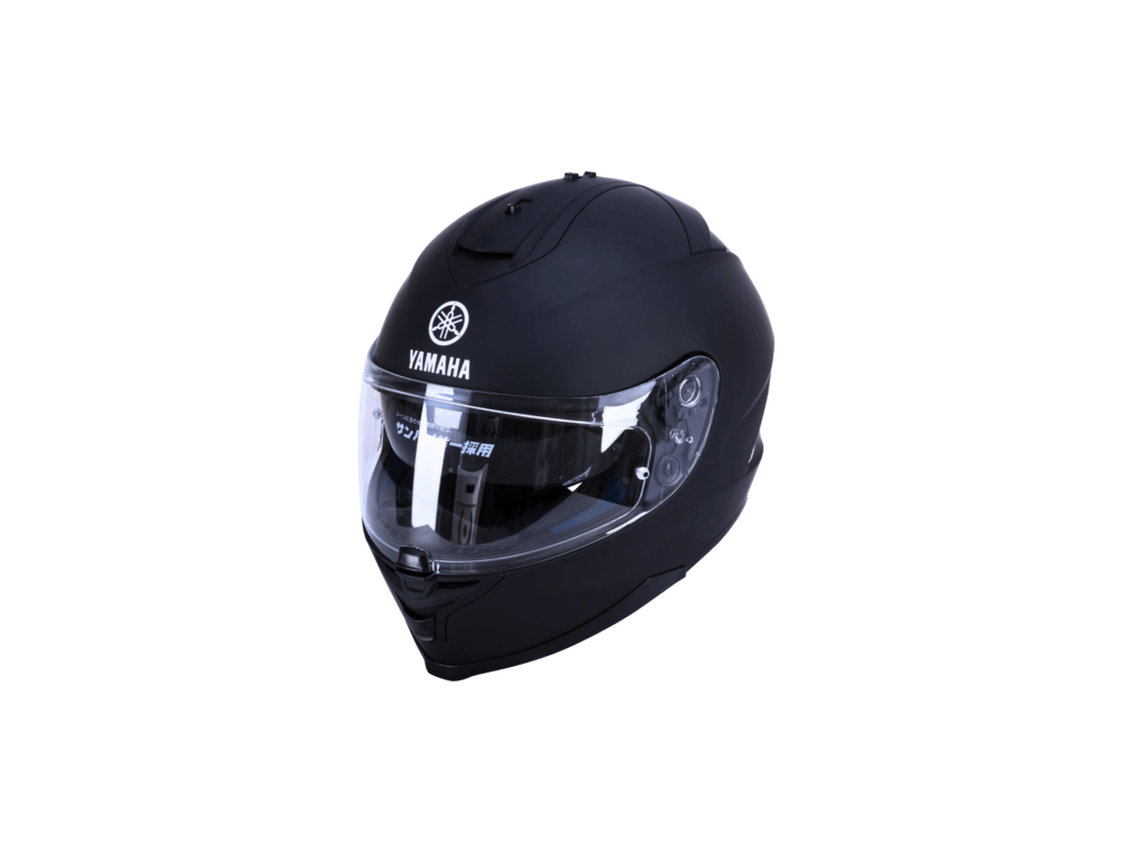 Mũ bảo hiểm cả đầu - Matt Black