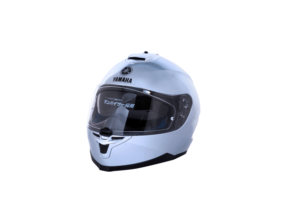 Mũ bảo hiểm cả đầu - Chrome Silver