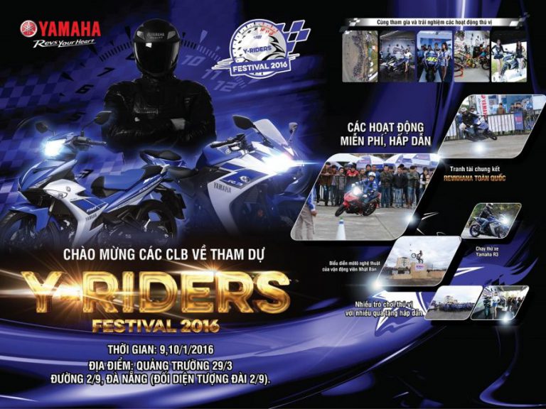 Yamaha Motor Việt Nam giới thiệu: Đại hội Y-riders toàn quốc 2016!