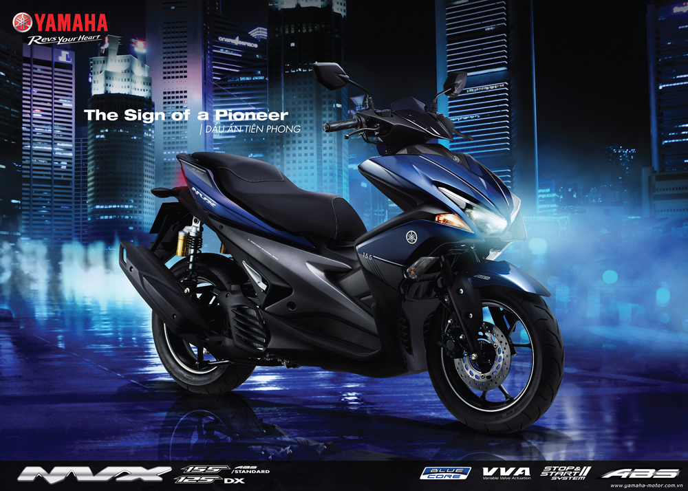 Cận cảnh Yamaha NVX 155 Thiết kế đẹp và nam tính