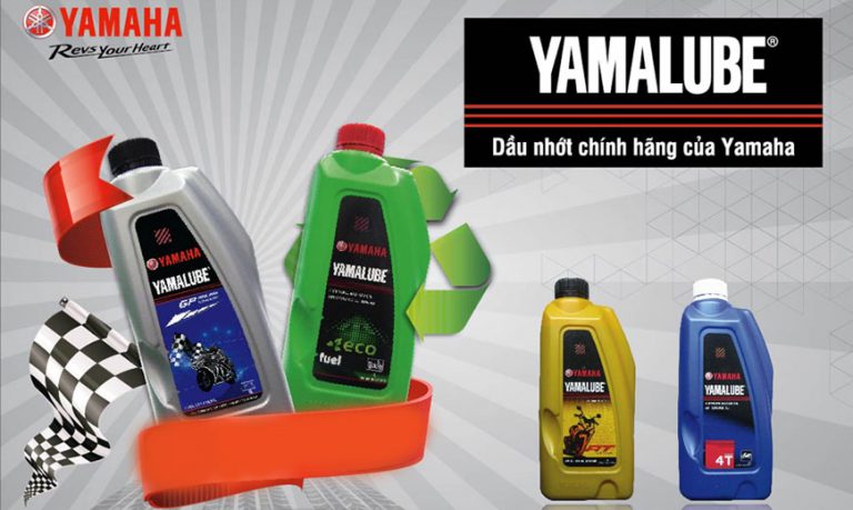 Yamalube - Dầu nhớt xe máy chính hãng đồng hành cùng Yamaha