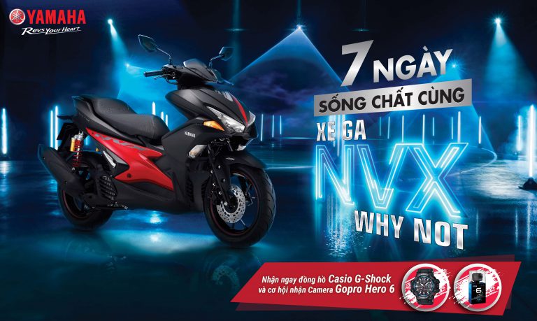 7 Ngày sống chất cùng xe NVX - Why not?