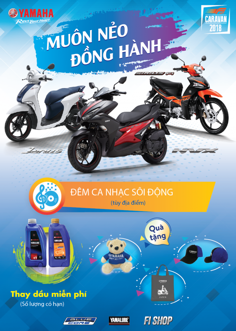 Muôn nẻo đồng hành - Chuỗi sự kiện tri ân khách hàng của Yamaha