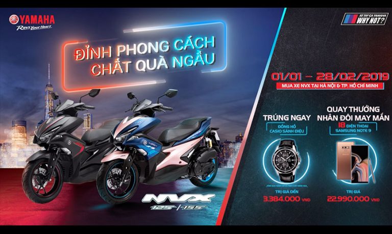 BẠN ĐÃ SẴN SÀNG "ĐỈNH PHONG CÁCH - CHẤT QUÀ NGẦU" CÙNG NVX?