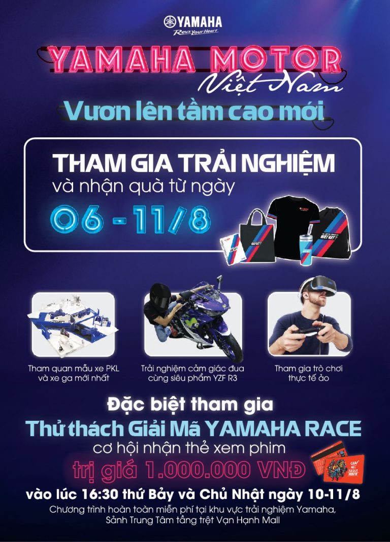 Tưng bừng Lễ hội "Music, Motor & Fashion" cùng YAMAHA