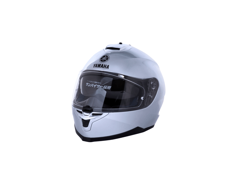 Mũ bảo hiểm cả đầu - Chrome Silver