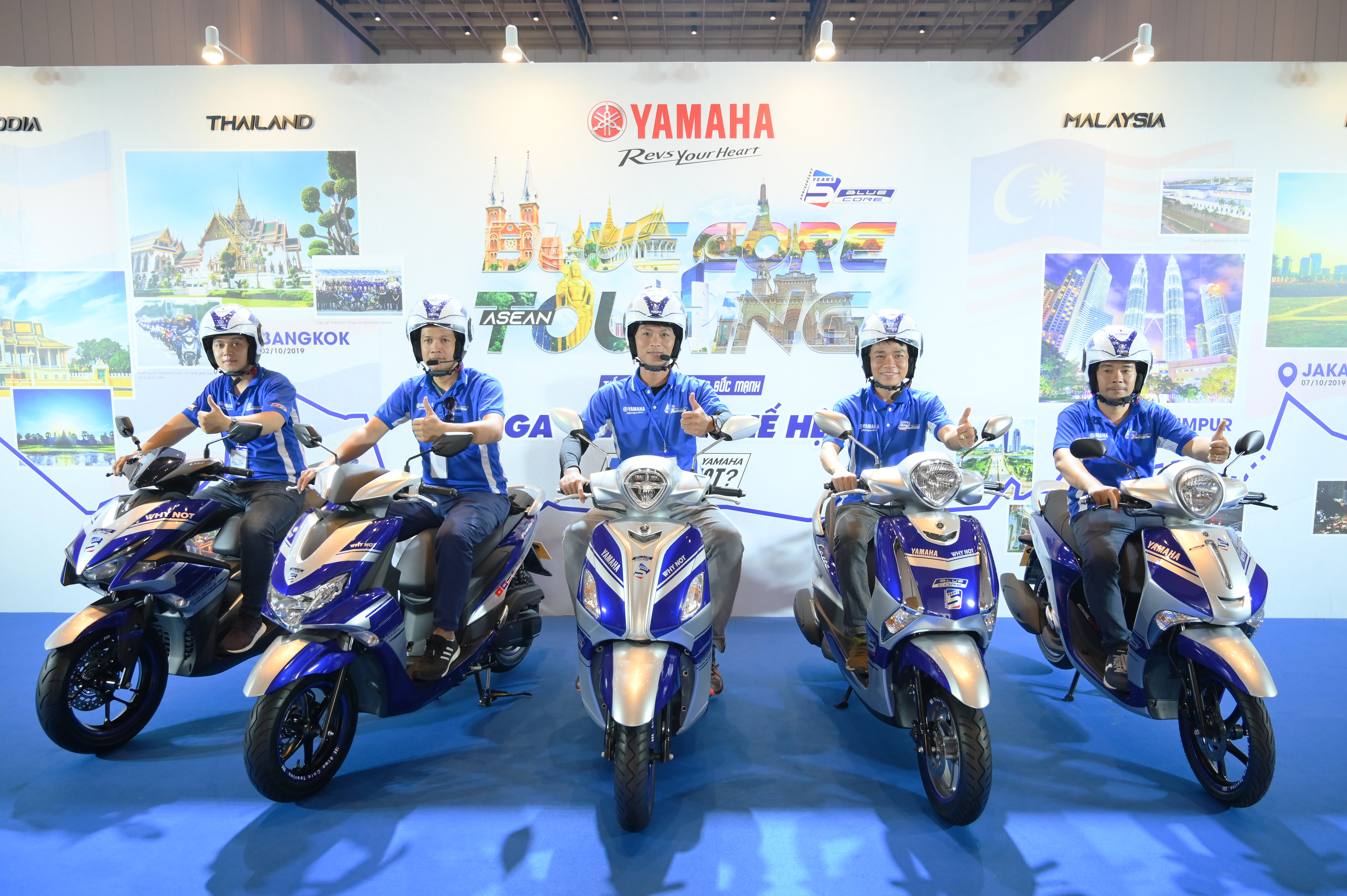 ASEAN BLUE CORE TOURING] HÀNH TRÌNH ĐI QUA 6 NƯỚC ĐÔNG NAM Á, CẬP NHẬT  CHẶNG ĐẦU TIÊN VIỆT NAM - CAMPUCHIA - Yamaha Motor Việt Nam