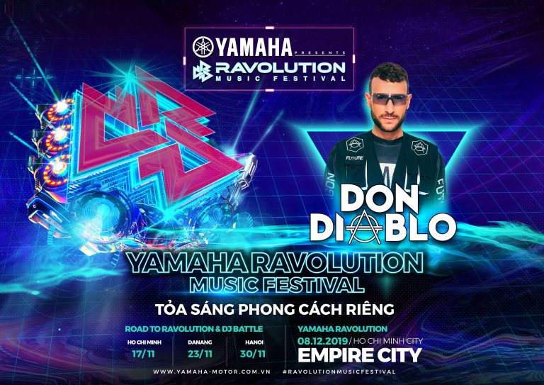 YAMAHA RAVOLUTION MUSIC FESTIVAL 2019 - SIÊU LỄ HỘI EDM TRỞ LẠI