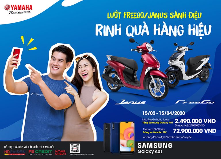 LƯỚT FREEGO, JANUS SÀNH ĐIỆU, RINH QUÀ HÀNG HIỆU