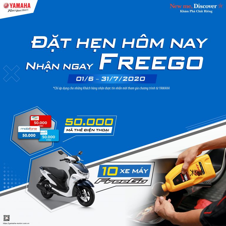 ĐẶT HẸN HÔM NAY, TRÚNG NGAY FREEGO