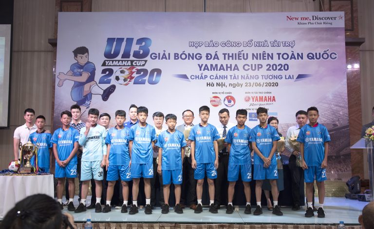 YAMAHA TIẾP TỤC ĐỒNG HÀNH CÙNG BÓNG ĐÁ TRẺ VIỆT NAM VỚI YAMAHA U13 CUP 2020