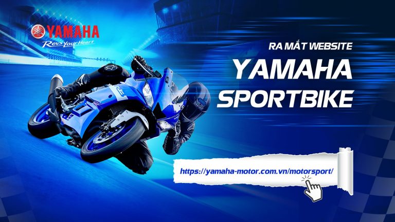 RA MẮT WEBSITE YAMAHA SPORTBIKE