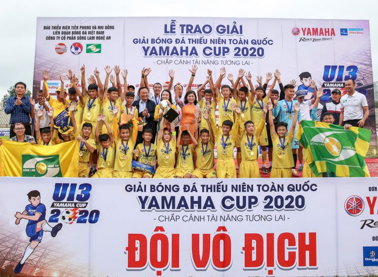 [U13 YAMAHA CUP 2020] CHỨC VÔ ĐỊCH LẦN THỨ 8 GỌI TÊN U13 SÔNG LAM NGHỆ AN!