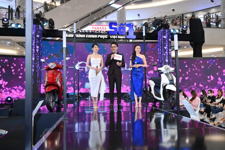 Tận hưởng đam mê cùng Yamaha Grande Fashion Show - Sự kiện mừng “Hành trình chinh phục số 1 Việt Nam về tiết kiệm nhiên liệu” của Yamaha Grande