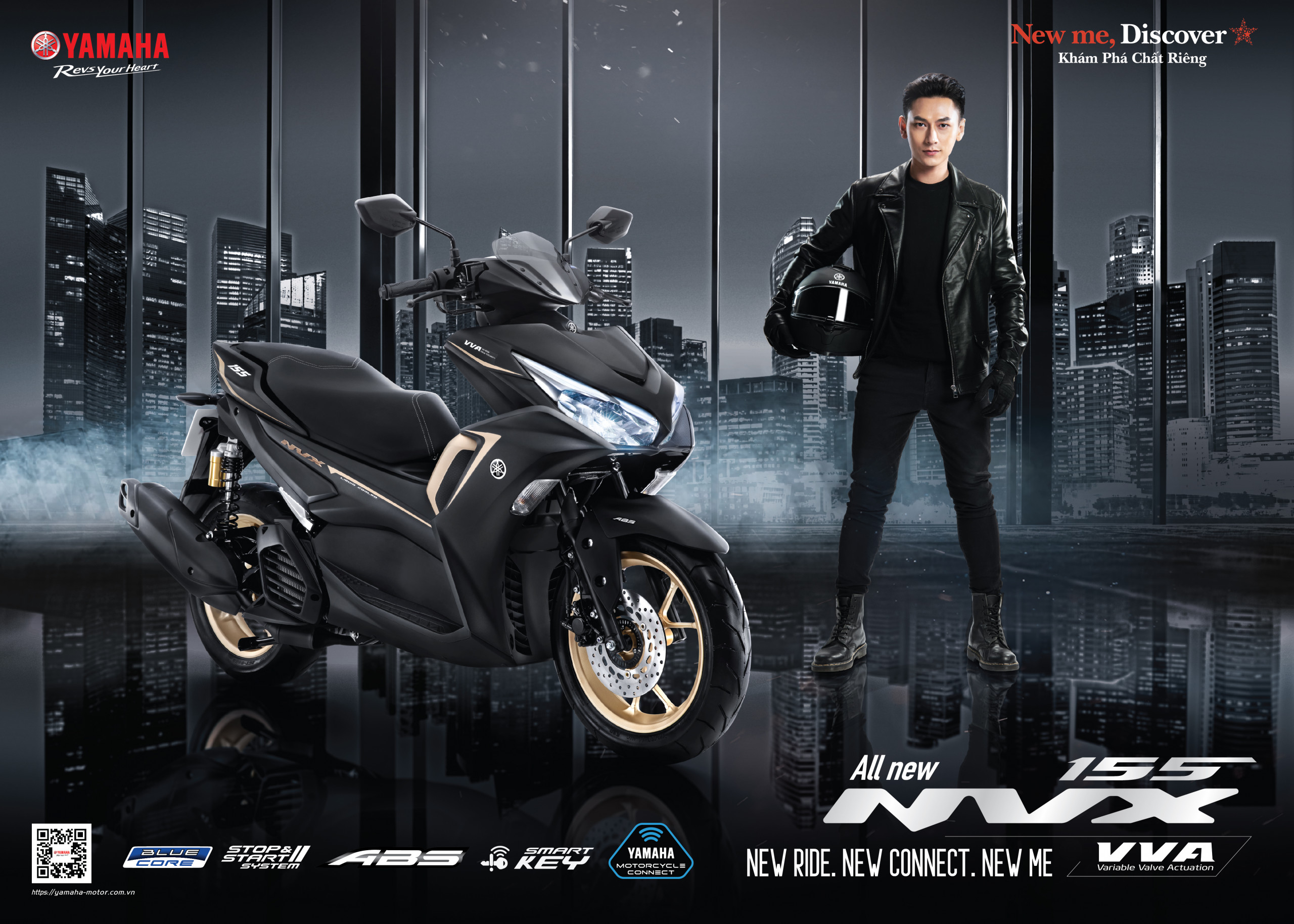 Yamaha NVX 155 2023 giá xe lăn bánh thông số 1 TinOtonet 082023