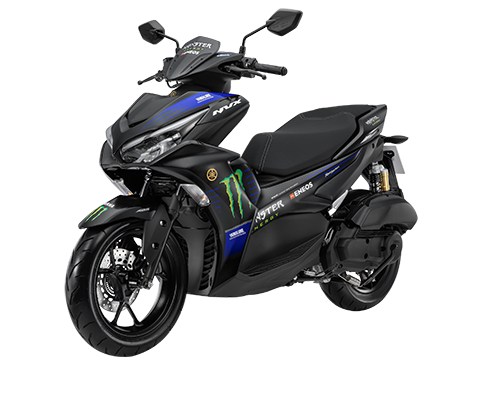 Xe NVX 155 VVA thế hệ II phiên bản giới hạn Monster Energy Yamaha MotoGP màu Đen