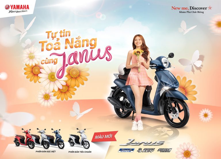 TỰ TIN TỎA NẮNG CÙNG JANUS MÀU MỚI