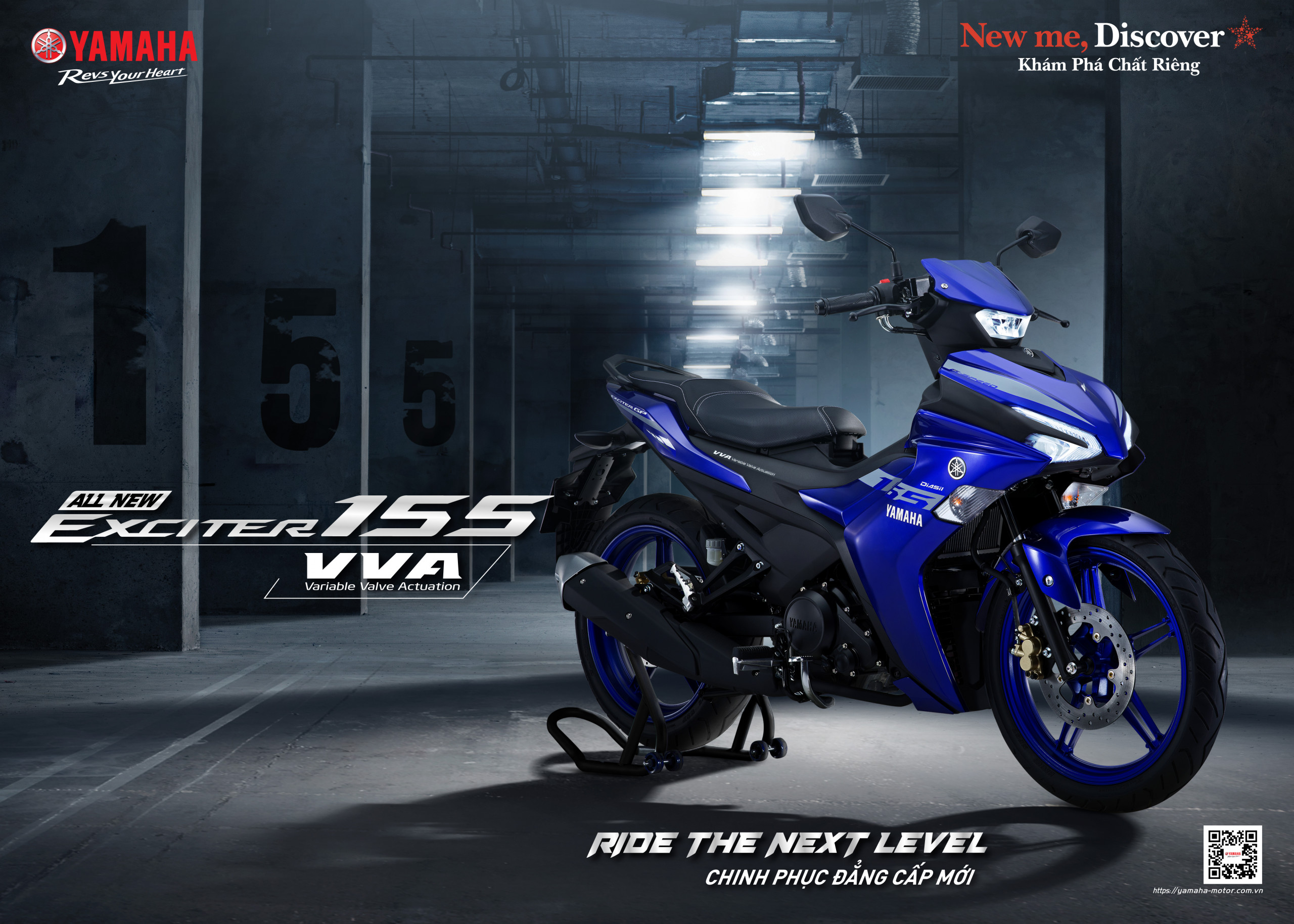 Yamaha Exciter 155 VVA phiên bản đặc biệt ra mắt khách hàng Việt