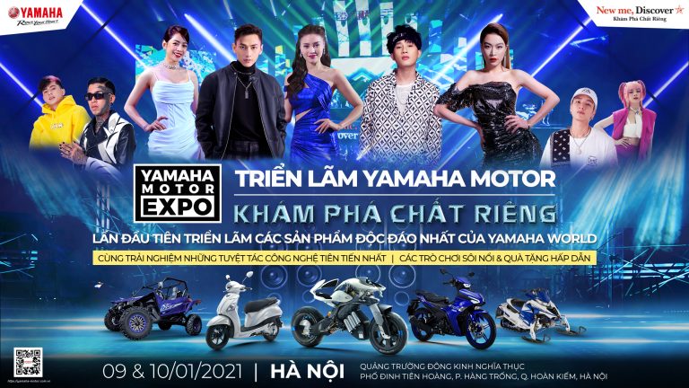 SẴN SÀNG BÙNG NỔ CÙNG YAMAHA EXPO - TRIỂN LÃM YAMAHA MOTOR SẼ KHUYNH ĐẢO PHỐ ĐI BỘ HÀ NỘI CUỐI TUẦN NÀY