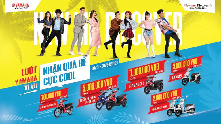 LƯỚT YAMAHA VI VU, NHẬN QUÀ HÈ CỰC COOL