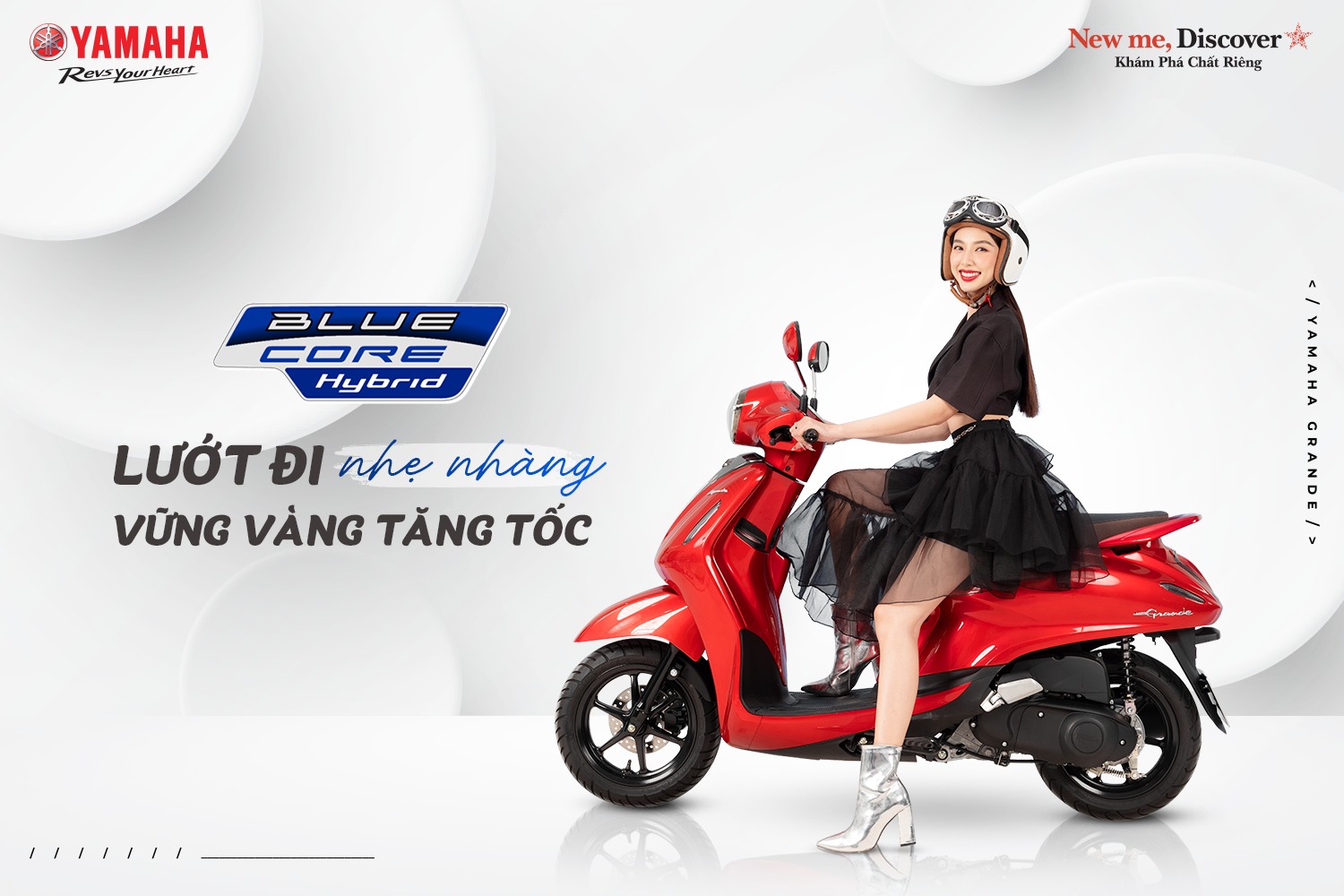 Yamaha Grande là mẫu xe tay ga nữ tiết kiệm nhiên liệu hàng đầu tại Việt Nam