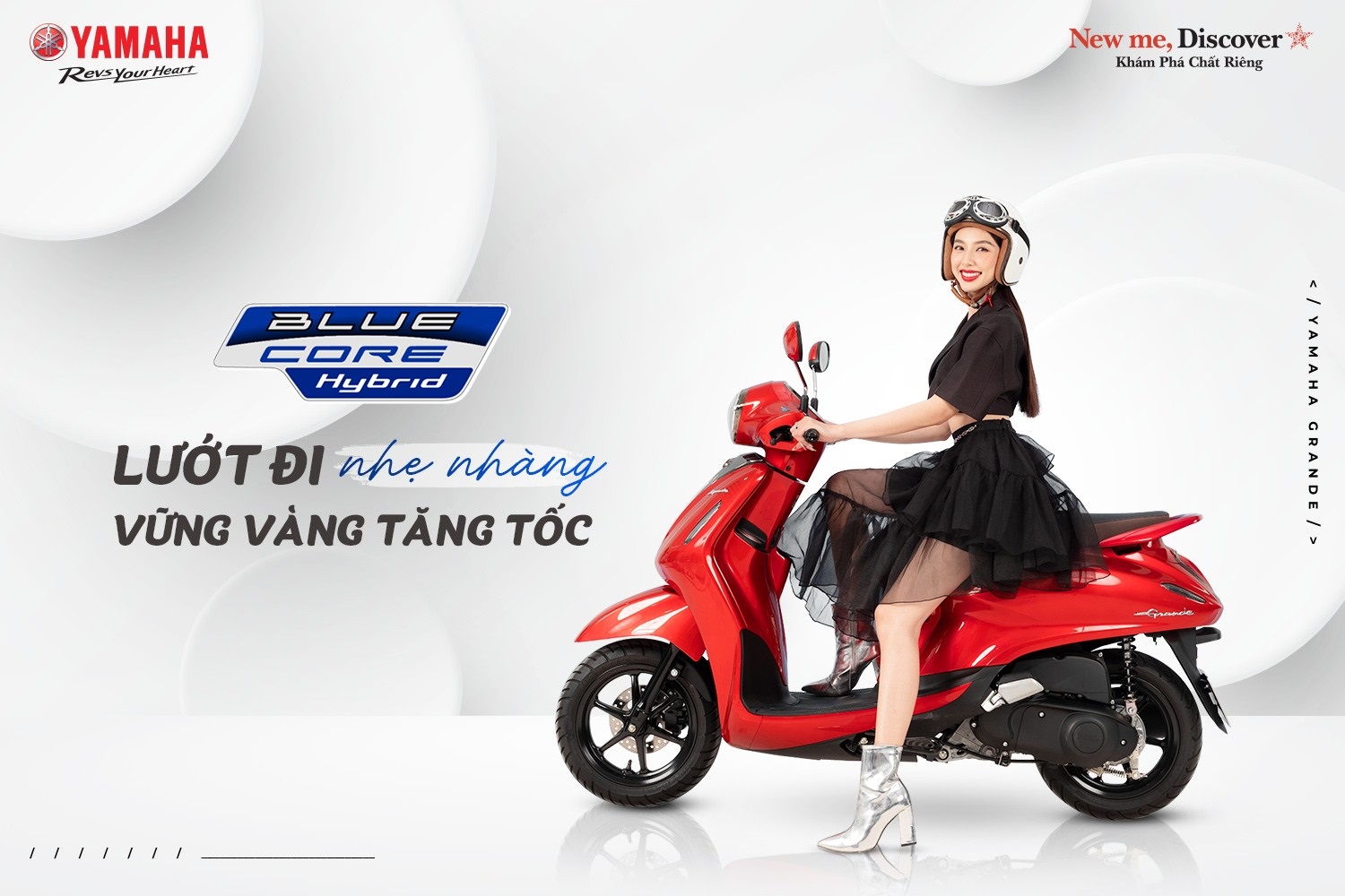 Yamaha Latte hội tụ đầy đủ những ưu điểm cần có của một chiếc xe tay ga cho nữ giới
