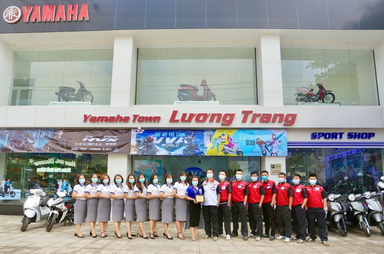 YAMAHA TOWN LƯƠNG TRANG XUẤT SẮC GIÀNH GIẢI NHẤT HẠNG MỤC "TRUYỀN THÔNG QUA MẠNG XÃ HỘI" CUỘC THI TRANG TRÍ CỬA HÀNG LẦN THỨ 1/2021