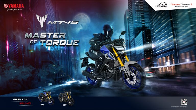 Lộ diện bộ giáp mới của "chiến binh bóng đêm" Yamaha MT-15