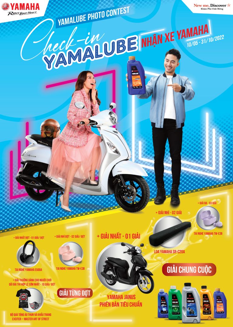 CHECK-IN YAMALUBE - NHẬN XE YAMAHA