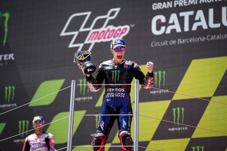 MotoGP 2022: QUARTARARO PHẤN KHÍCH TỘT ĐỘ VỚI CHIẾN THẮNG TUYỆT ĐỐI TẠI CHẶNG ĐUA MOTOGP CATALUNYA