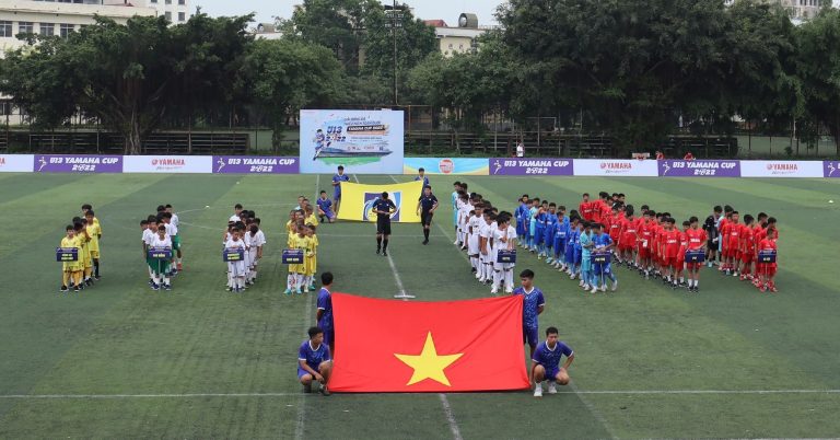 U13 Yamaha Cup 2022: CÁC ĐỘI BÓNG TRANH TÀI VÒNG LOẠI BẢNG TẠI BẮC NINH