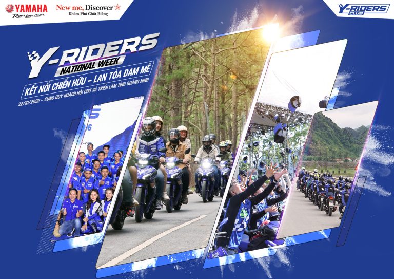 TUẦN LỄ Y-RIDERS TOÀN QUỐC 2022: KẾT NỐI CHIẾN HỮU - LAN TOẢ ĐAM MÊ