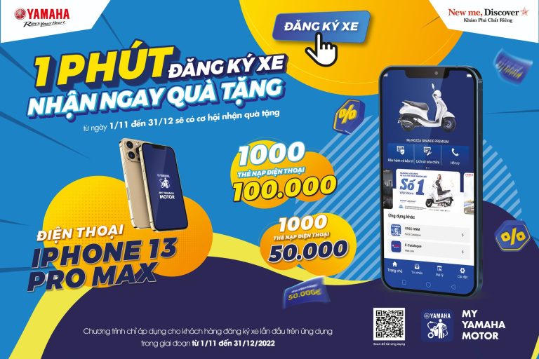 1 PHÚT ĐĂNG KÝ XE - NHẬN NGAY QUÀ TẶNG