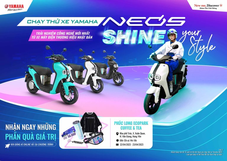 CHẠY THỬ YAMAHA NEO’S – TRẢI NGHIỆM CÔNG NGHỆ MỚI NHẤT TỪ XE MÁY ĐIỆN THƯƠNG HIỆU NHẬT BẢN