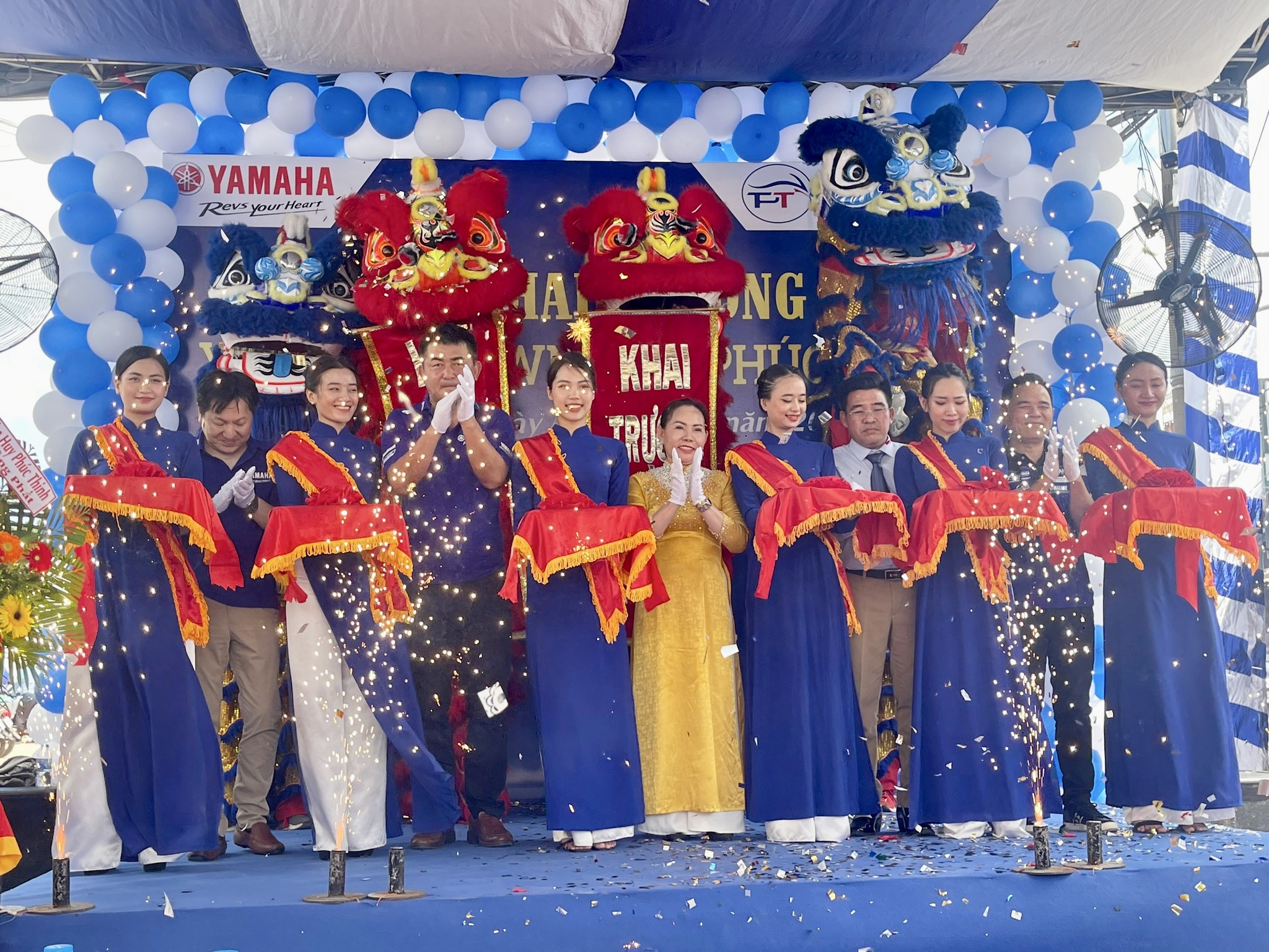 Lễ khai trương Yamaha Town Huy Phúc Thịnh 1