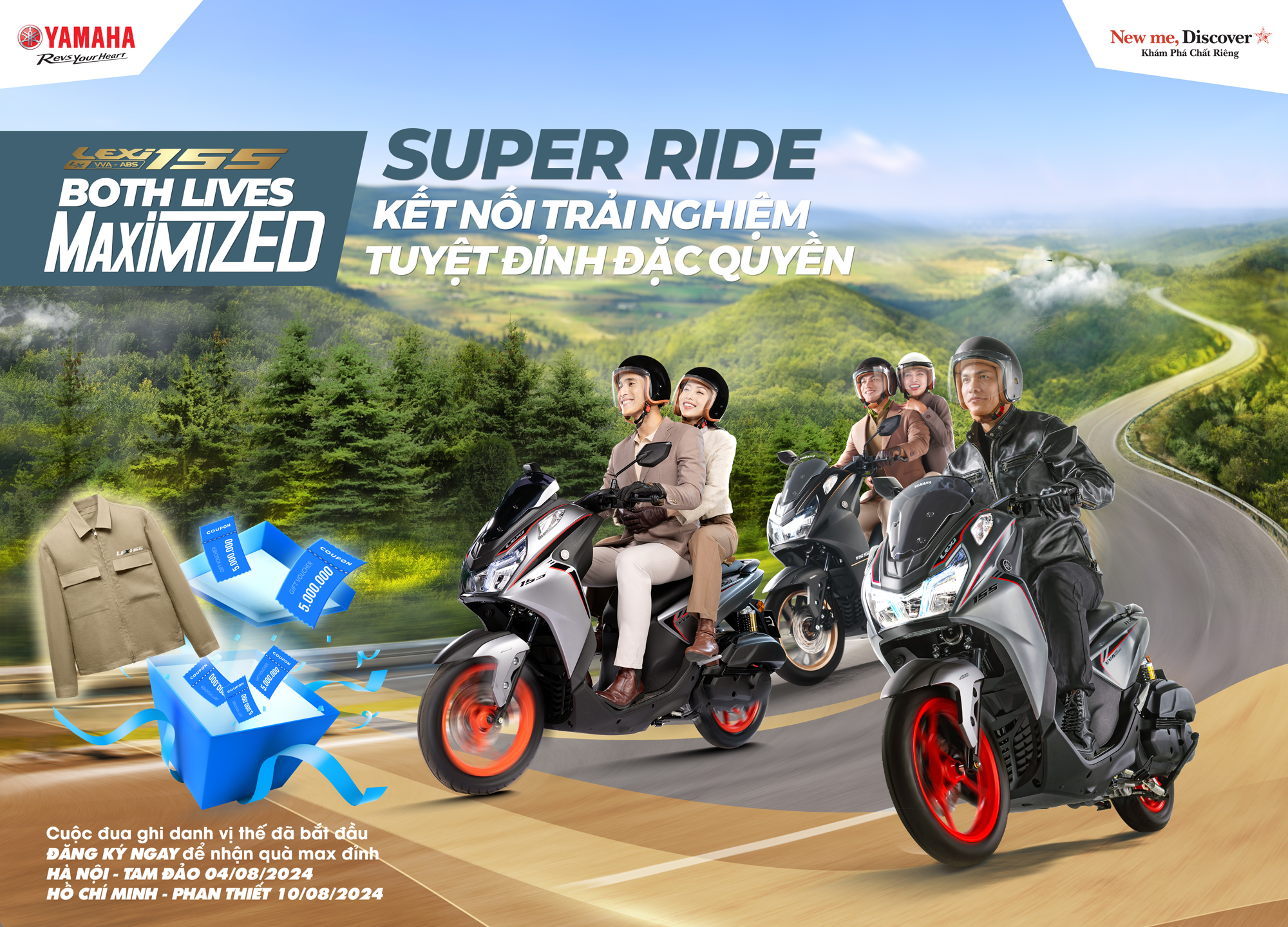 YAMAHA LEXi SUPER RIDE: KẾT NỐI TRẢI NGHIỆM, TUYỆT ĐỈNH ĐẶC QUYỀN