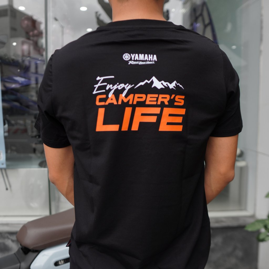 Áo Phông Thời Trang Yamaha PG-1 Enjoy Camper's Life