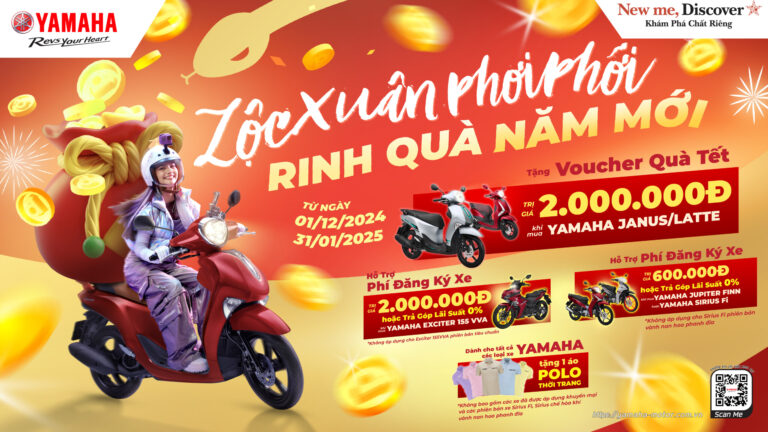 Chương trình khuyến mại “LỘC XUÂN PHƠI PHỚI – RINH QUÀ NĂM MỚI”
