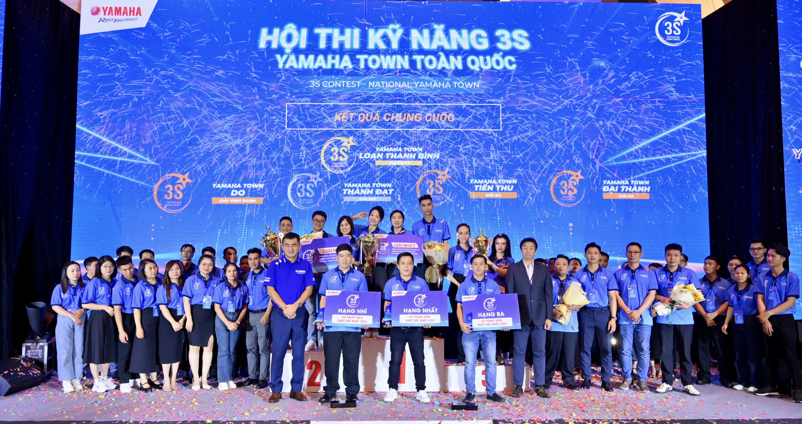 Kết Quả Chung Cuộc Hội Thi Kỹ Năng 3S Yamaha Town Toàn Quốc 3S Contest 2024