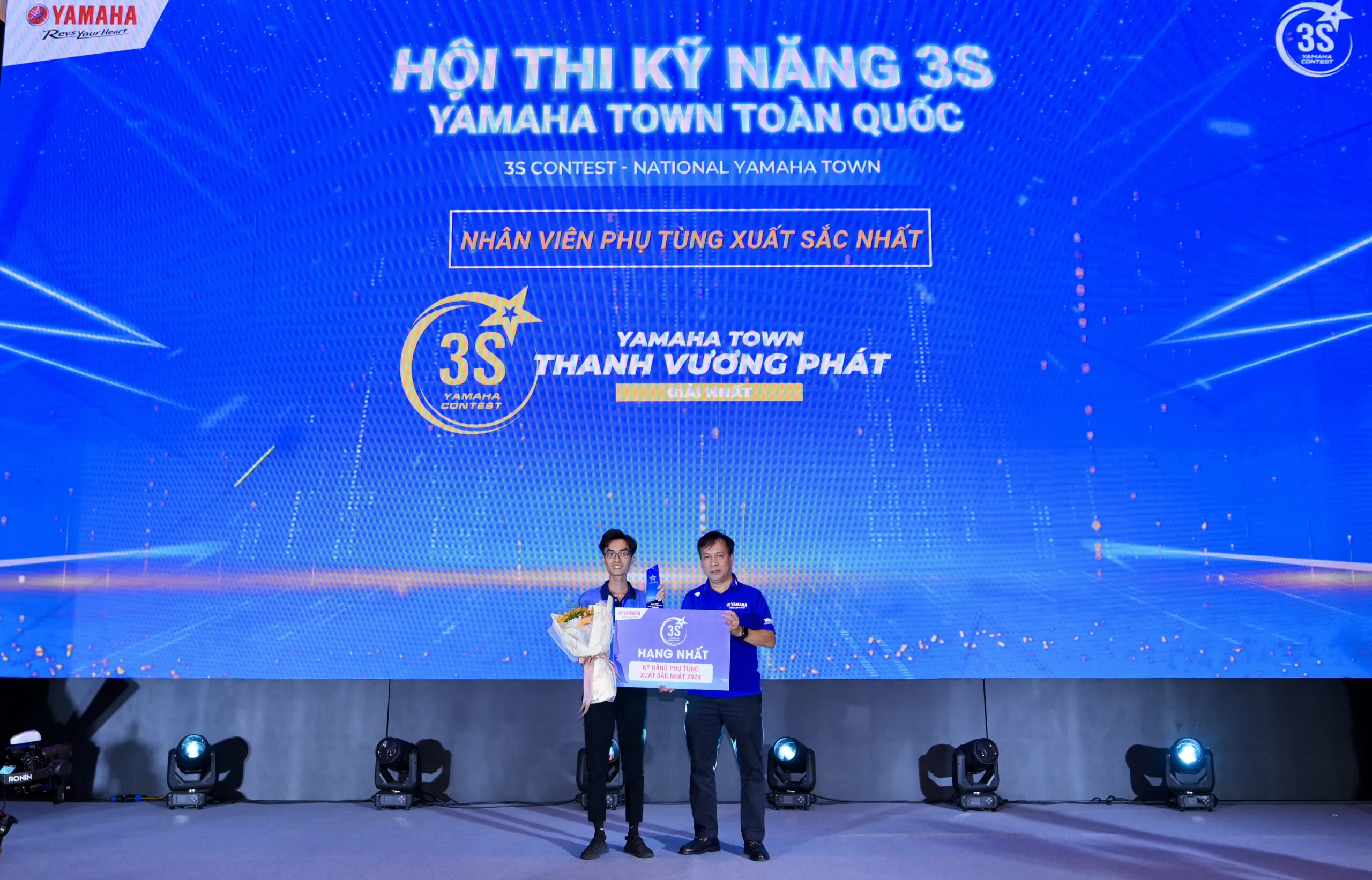 Giải Nhân Viên Phụ Tùng Xuất Sắc Nhất: Yamaha Town Thanh Vương Phát