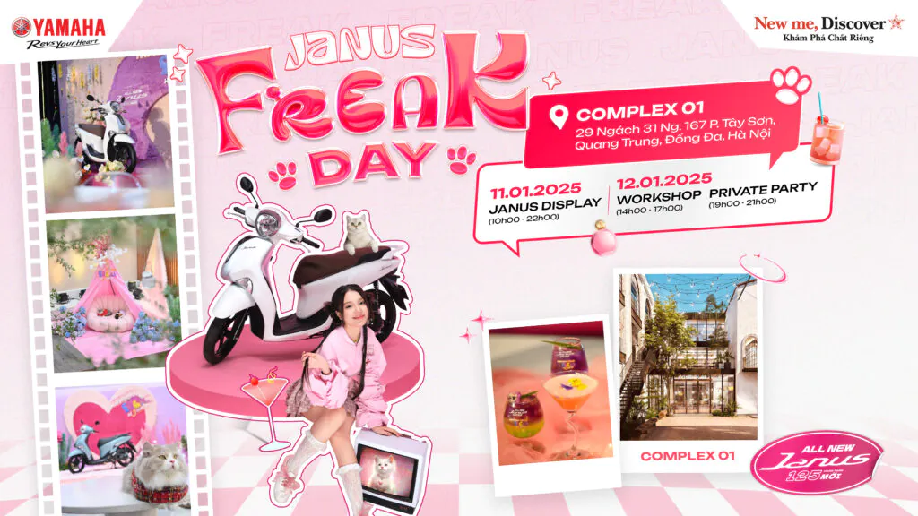 BỮA TIỆC ĐẦU NĂM GỌI TÊN JANUS FREAK DAY