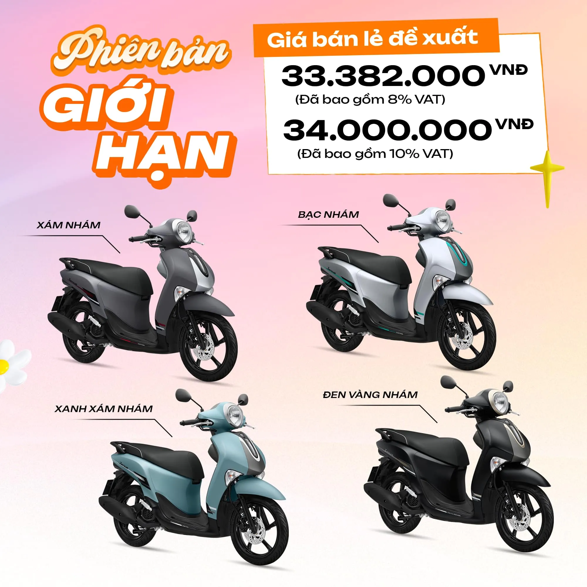 Yamaha Janus 125 phiên bản giới hạn