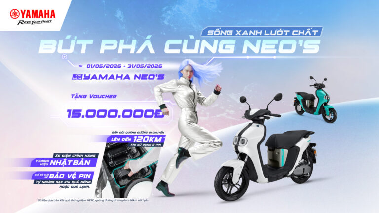 CHƯƠNG TRÌNH KHUYẾN MẠI "SỐNG XANH, LƯỚT CHẤT, BỨT PHÁ CÙNG NEO’S"