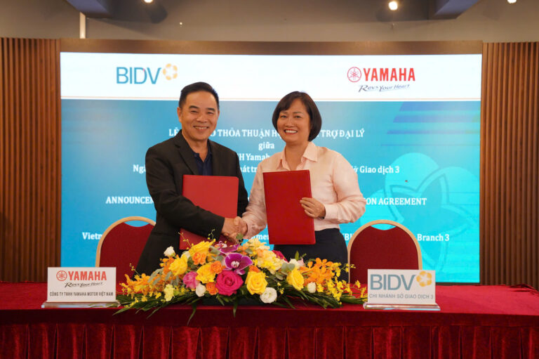 YAMAHA MOTOR VIỆT NAM KÝ KẾT HỢP TÁC VỚI NGÂN HÀNG BIDV - MỞ RỘNG CƠ HỘI CHO ĐẠI LÝ TOÀN QUỐC
