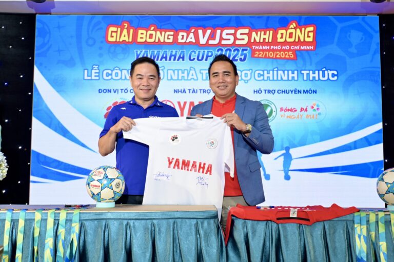 YAMAHA CUP 2025: YAMAHA ĐỒNG HÀNH CÙNG HÀNH TRÌNH ƯƠM MẦM TÀI NĂNG BÓNG ĐÁ TRẺ TP. HỒ CHÍ MINH
