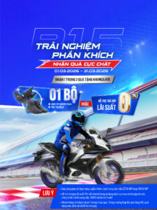 CHƯƠNG TRÌNH KHUYẾN MẠI “TRẢI NGHIỆM PHẤN KHÍCH - NHẬN QUÀ CỰC CHẤT”