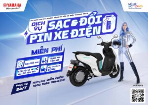 CHƯƠNG TRÌNH KHUYẾN MẠI “TẶNG THẺ THÀNH VIÊN XE ĐIỆN YAMAHA” (áp dụng cho Khách hàng tại Khu vực Thành phố Hồ Chí Minh)