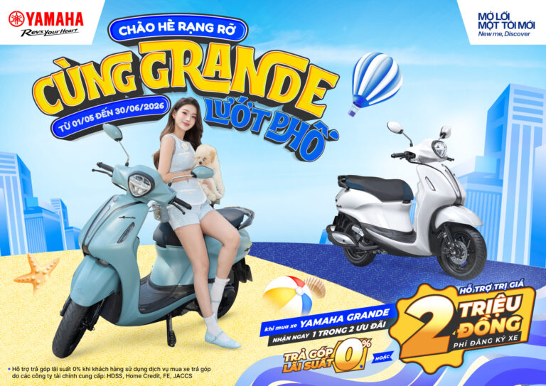 CHÀO HÈ RẠNG RỠ CÙNG GRANDE LƯỚT PHỐ