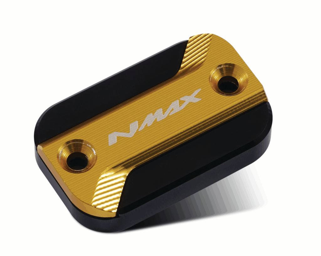 Nắp bình dầu trước NMAX 155 - màu vàng đen